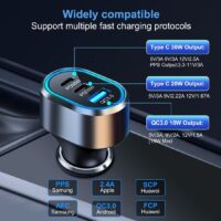 Fast charger 50W autolader Xssive - Afbeelding 2